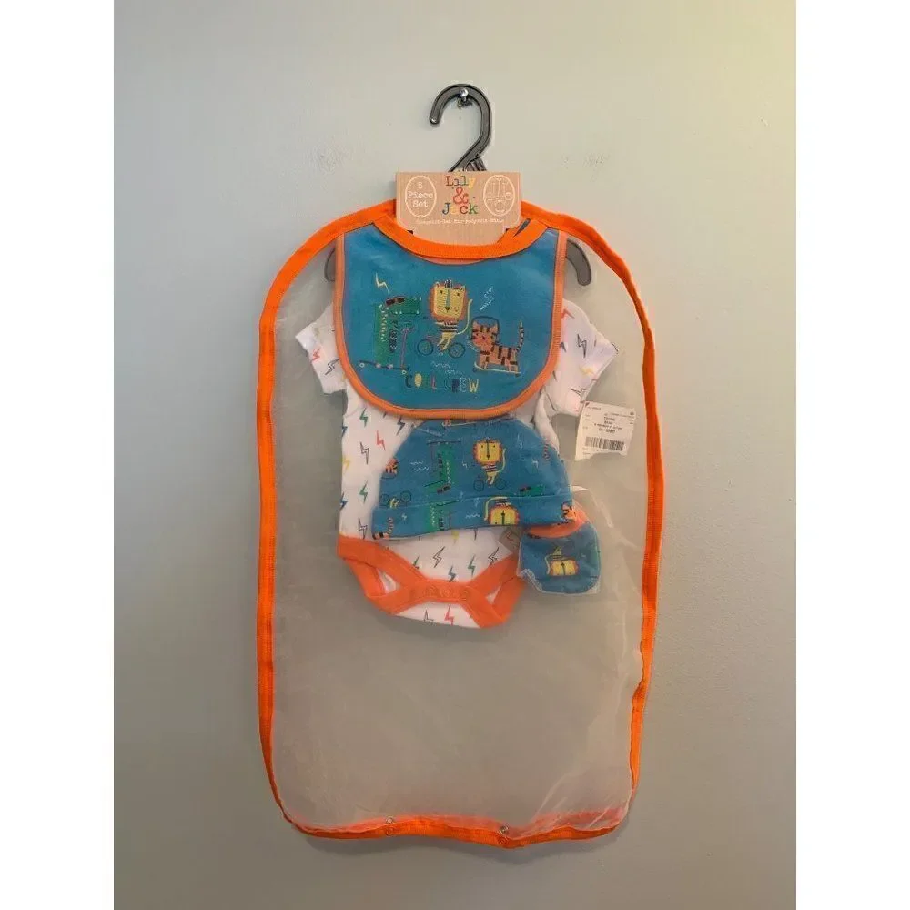 Lily & Jack 5-Piece Newborn Garment Bag Set